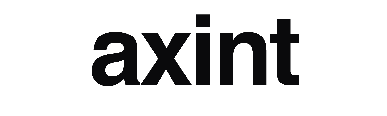 Axint wordmark on light background